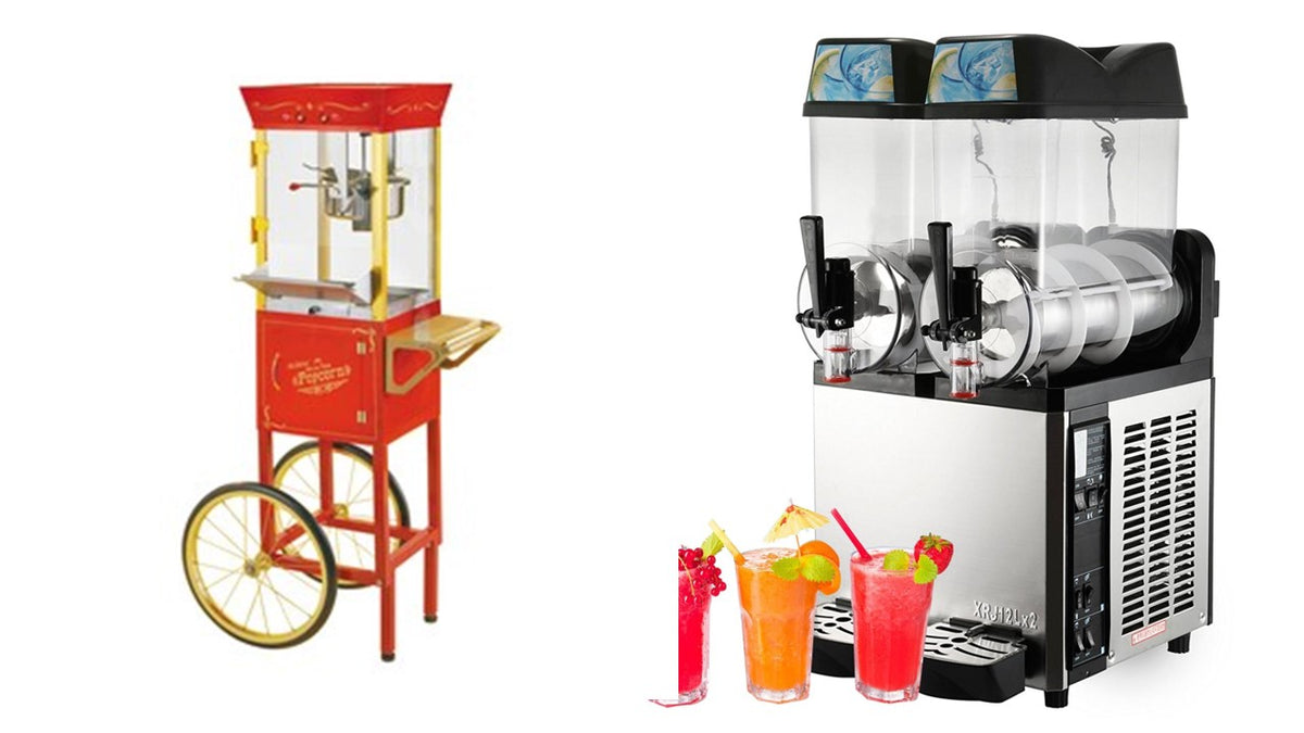 POPCORN & SLUSH MACHINE COMBO – Top2Bottom Beaute